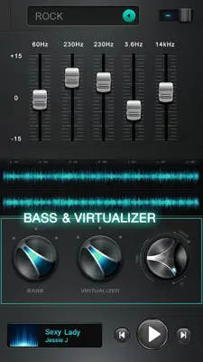 Music Equalizer android App screenshot 1