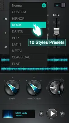 Music Equalizer android App screenshot 2